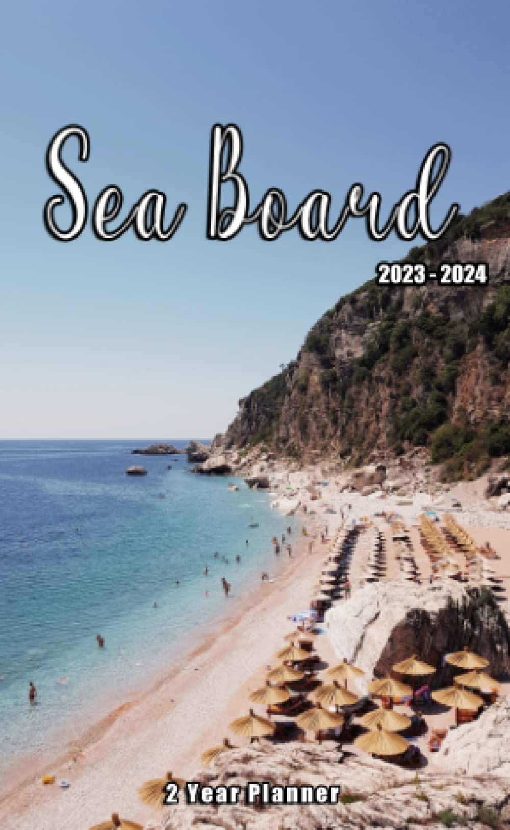 Independently published 2023-2024 SeaBoard Pocket Planner: 2 Year Monthly Planner With SeaBoard 24 Months Calendar For Purse Vitally Need | Daily Notebook, Diary With Password Logs & Note Sections