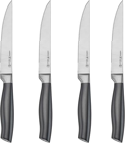 ZWILLING J.A. Henckels - Juego de cuchillos para carne., NegroInoxidable