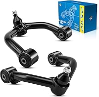 Vista 99 de PHILTOP Kit de suspensión ajustable de elevación de 1-6 pulgadas, 4 piezas de brazos de control superiores e inferiores delanteros compatibles