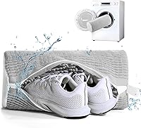 Vista 14 de Shoe Washing Machine Bag,Shoe Laundry Bags for Sneakers, Reusable Shoe Cleaning Bag for All Shoe Sizes Amarillo
