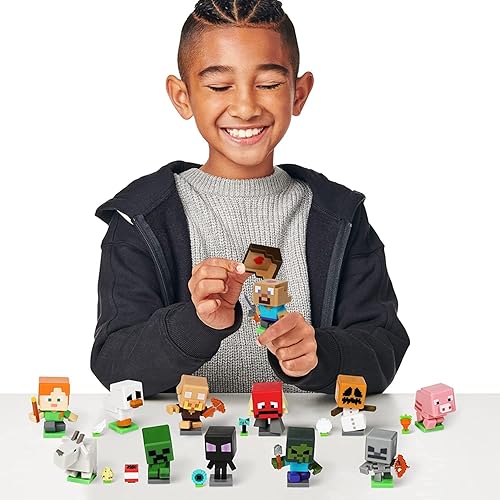 Miniatura 7 de Treasure X Minecraft - Paquete individual de aventuras de Unboxing Overworld Los estilos pueden variar con 2 pegatinas My Outlet Mall