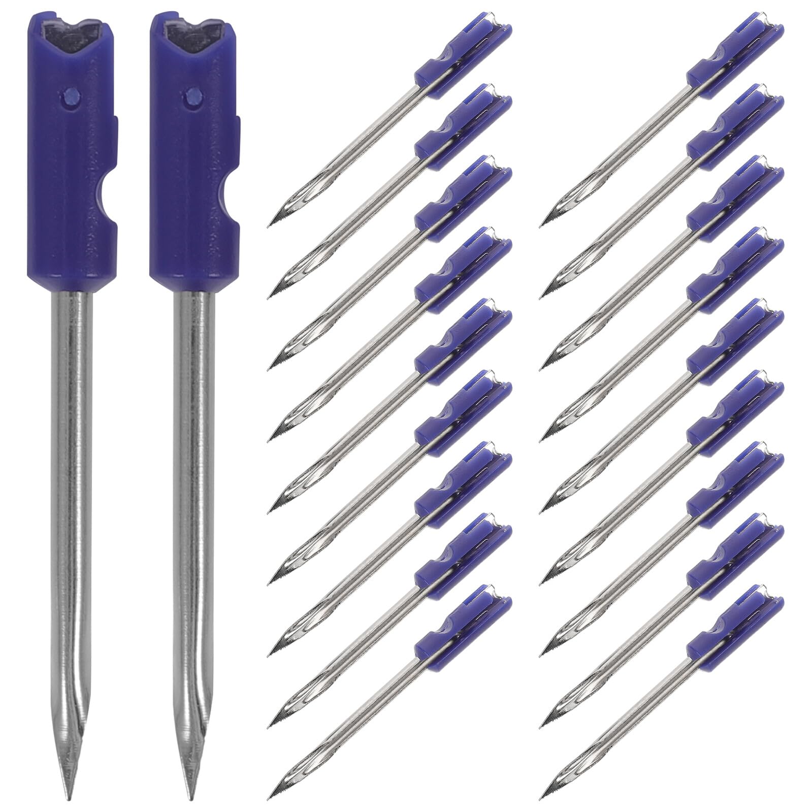 Aiguilles de Rechange pour Pistolet D’Étiquetage, 20 Pcs, Argenté | Métal et Plastique, Format Standard, Pointe Fine, Usage en Magasin et Boutique, pour Textiles Variés