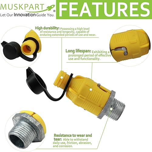 Miniatura 6 de Oil Drain Valve 125-508 For AYP 181654 428287 532428287 Cub Cadet 751-10517A MTD 951-10517A 01006221 Husqvarna 532428287 Kohler 25 462 08 25 462