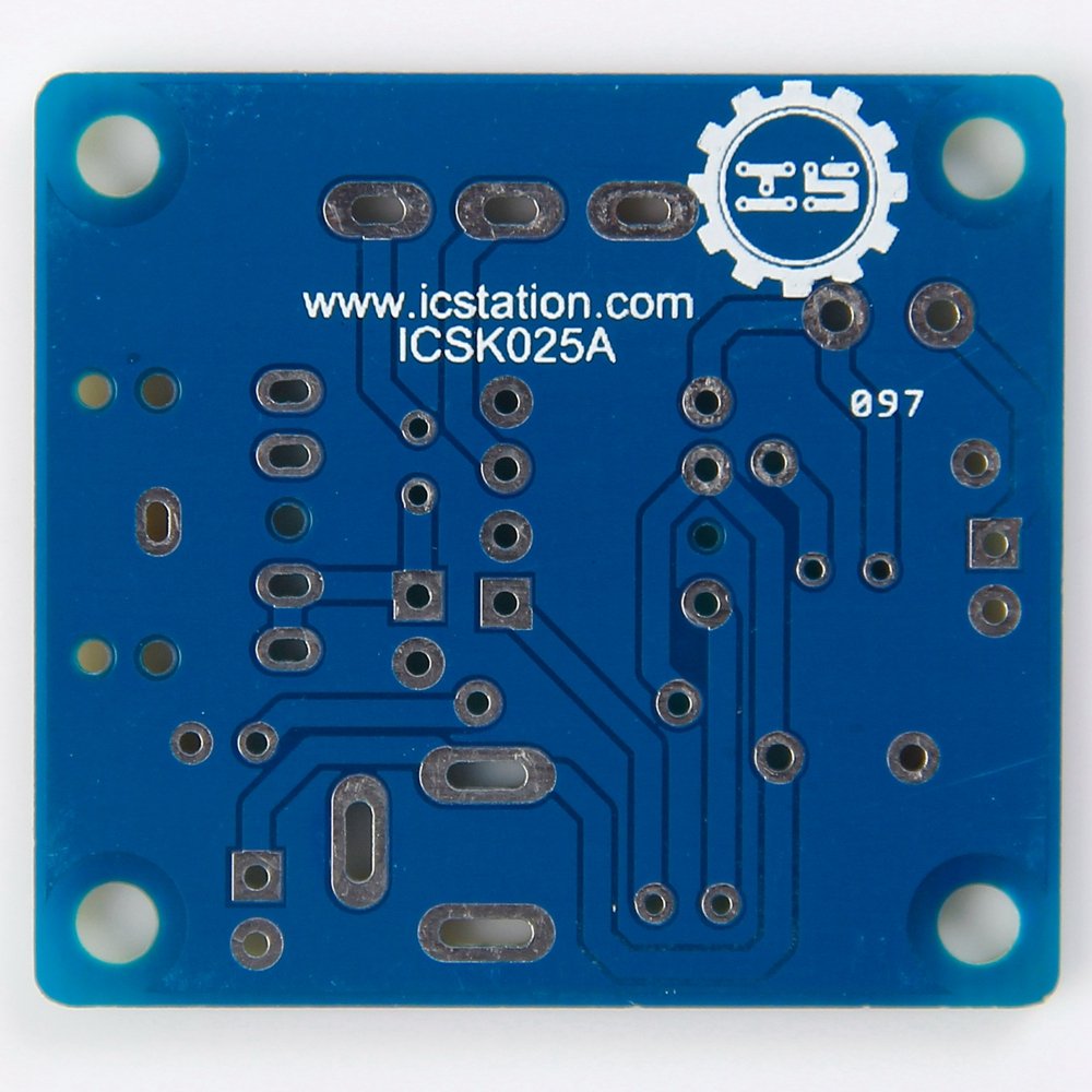 LM386 Mini Audio Amplifier DIY Kit - 3.5MM Input 3V-12V Power Amplifier Module Board For Speakers