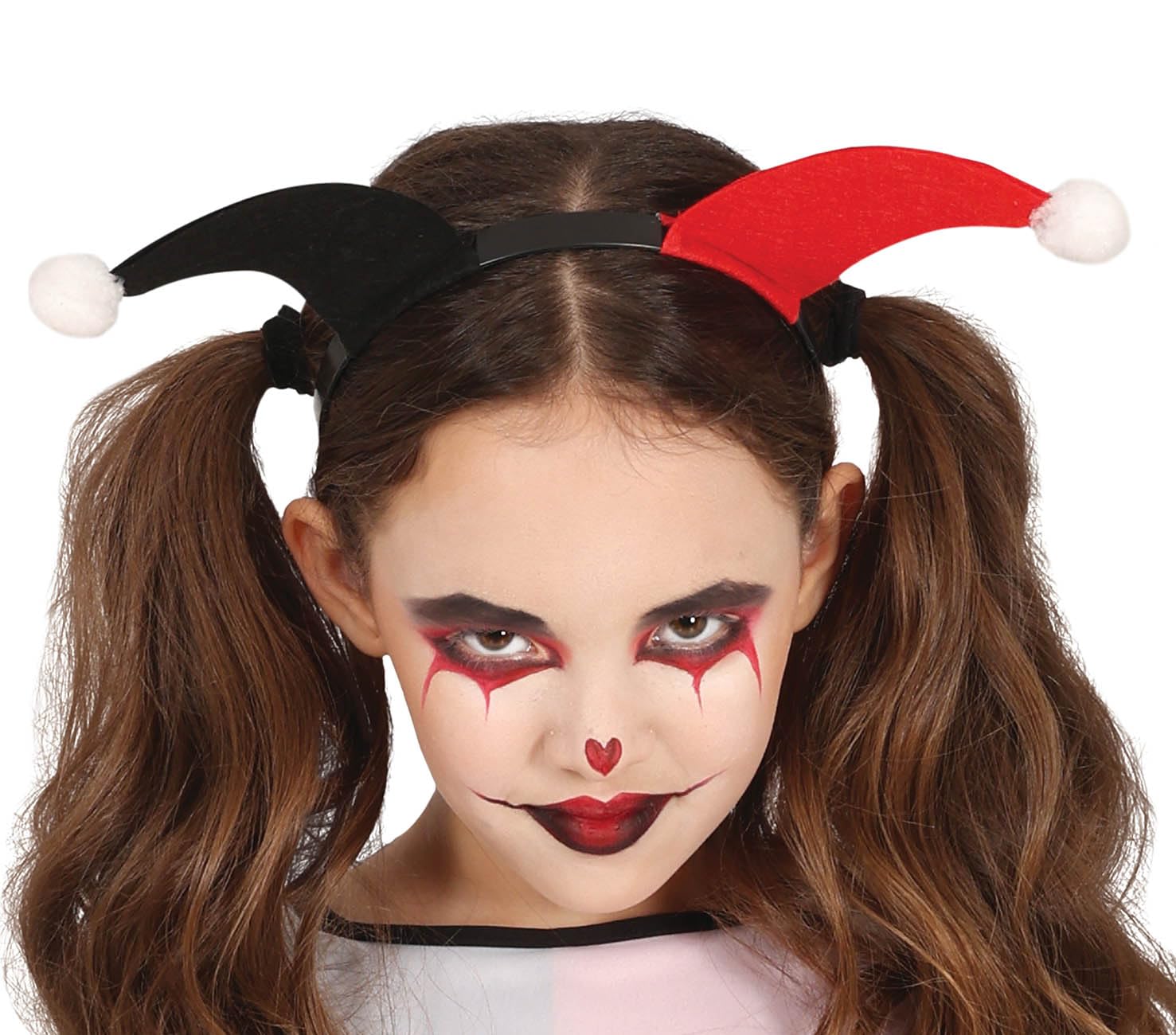 FIESTAS GUIRCA – Disfraz De Arlequín Diamante Para Niño – Payaso Bufón Para Halloween (Talla 10-12 Años, 142-148 Cm)