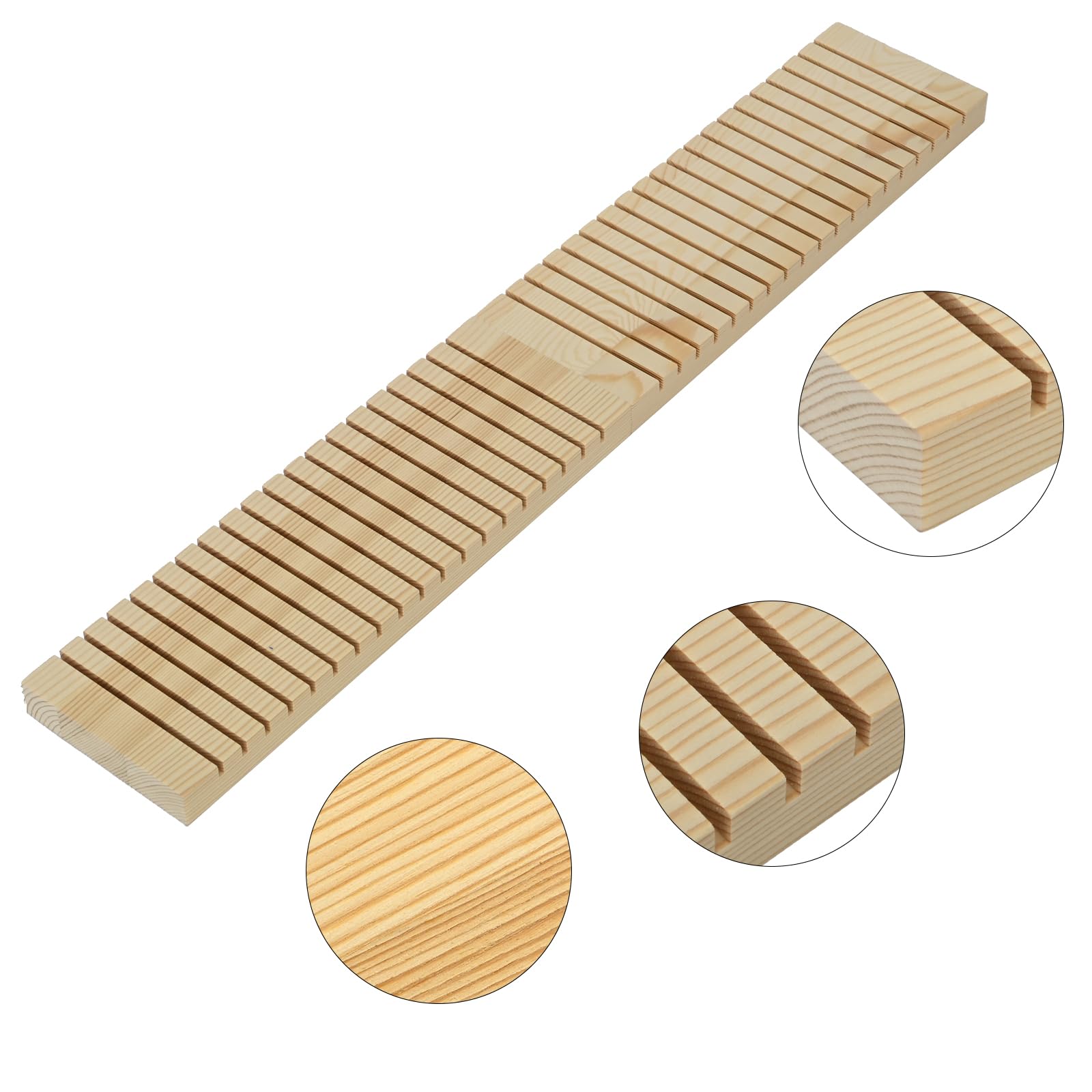 bimiti 4 porta badge in legno e organizer per biglietti da visita, vassoio per badge identificativo con slot per biglietti da visita, decorazione da scrivania per ufficio per affari, segnaposto da