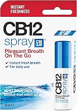 CB 12 Spray – Instant Freshness on the Go, Reduces the Root Cause of Bad Breath, With Zinc Acetate, Mint Flavour – 15 ml