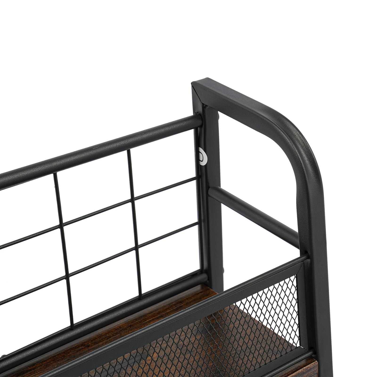 Supporto per giradischi a 3 ripiani, 66 x 22 x 100 cm, piedini regolabili, max. 25 kg, supporto per dischi a 3 piani per riviste, libri, CD