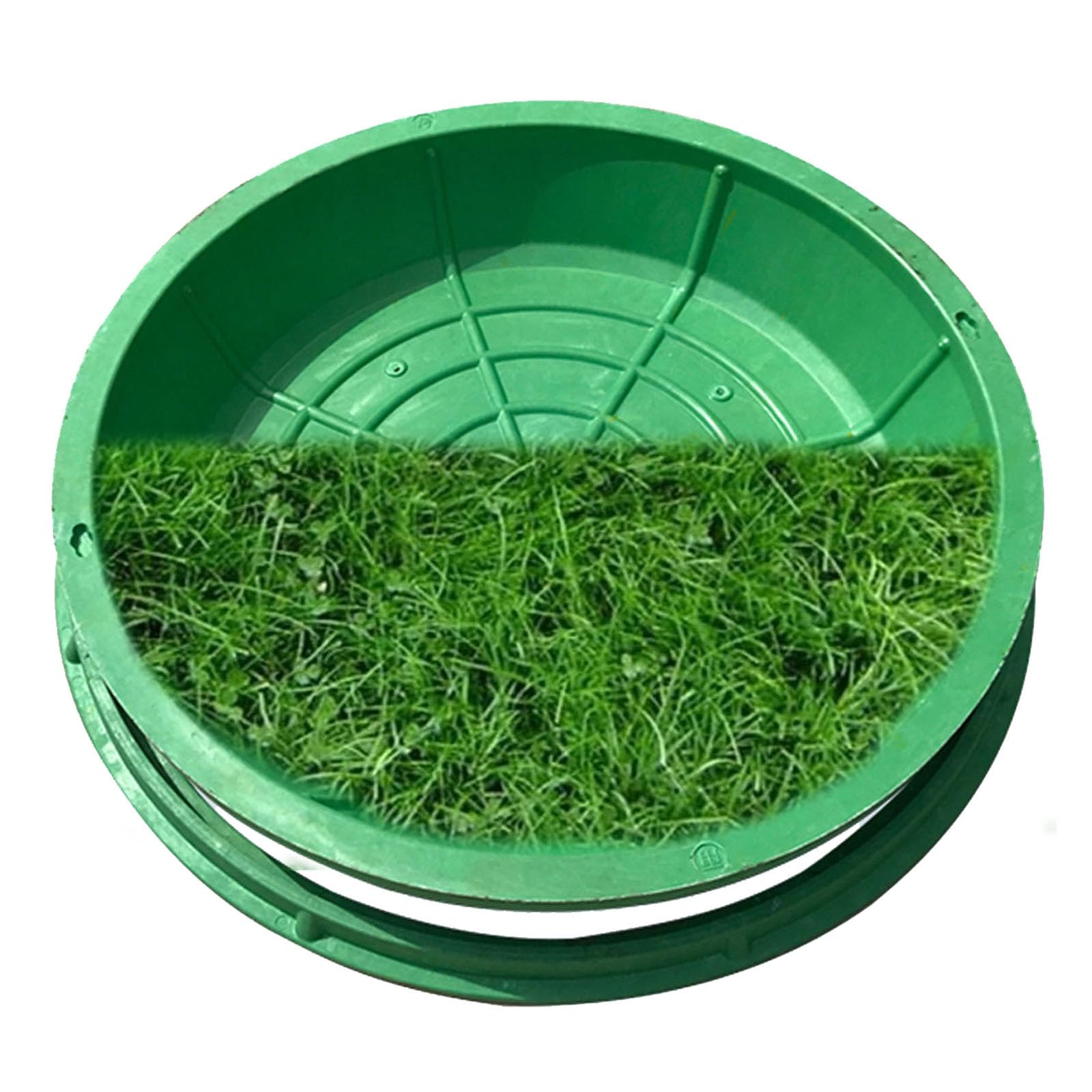 Couvercle de drain rond 60x60 résistant aux intempéries pour fosse