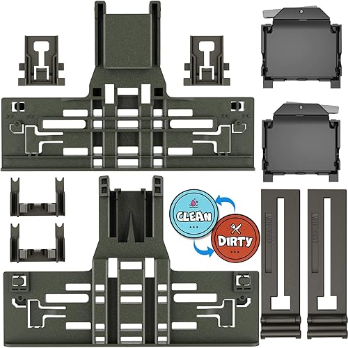 WPW10546503 KDTM354DSS4 - Ajustador de rejilla superior para lavavajillas W10320664 W10320665 para KitchenAid parte de lavavajillas W10546503
