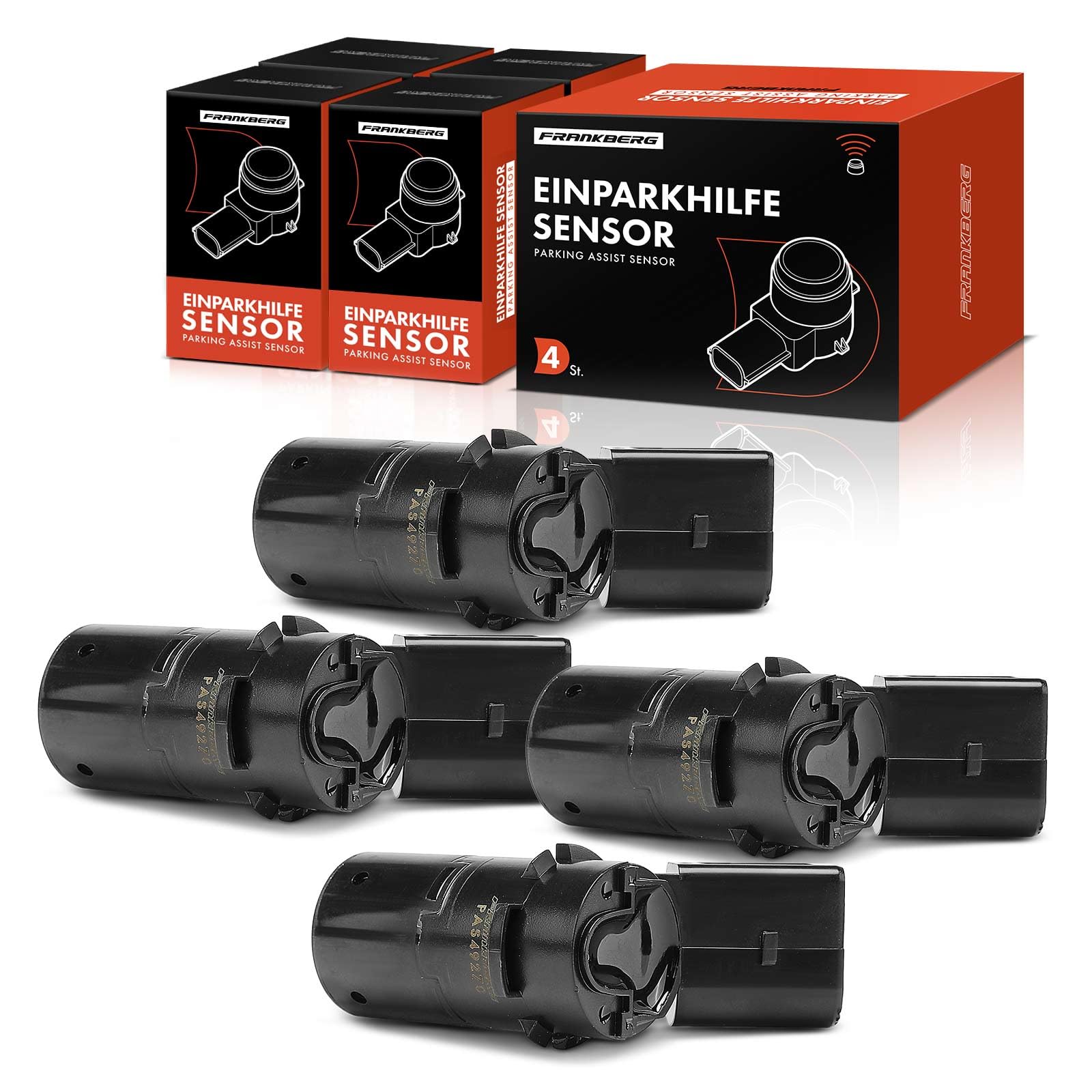 Frankberg 4x Parksensor Einparkhilfe Vorne Hinten 7H0919275A