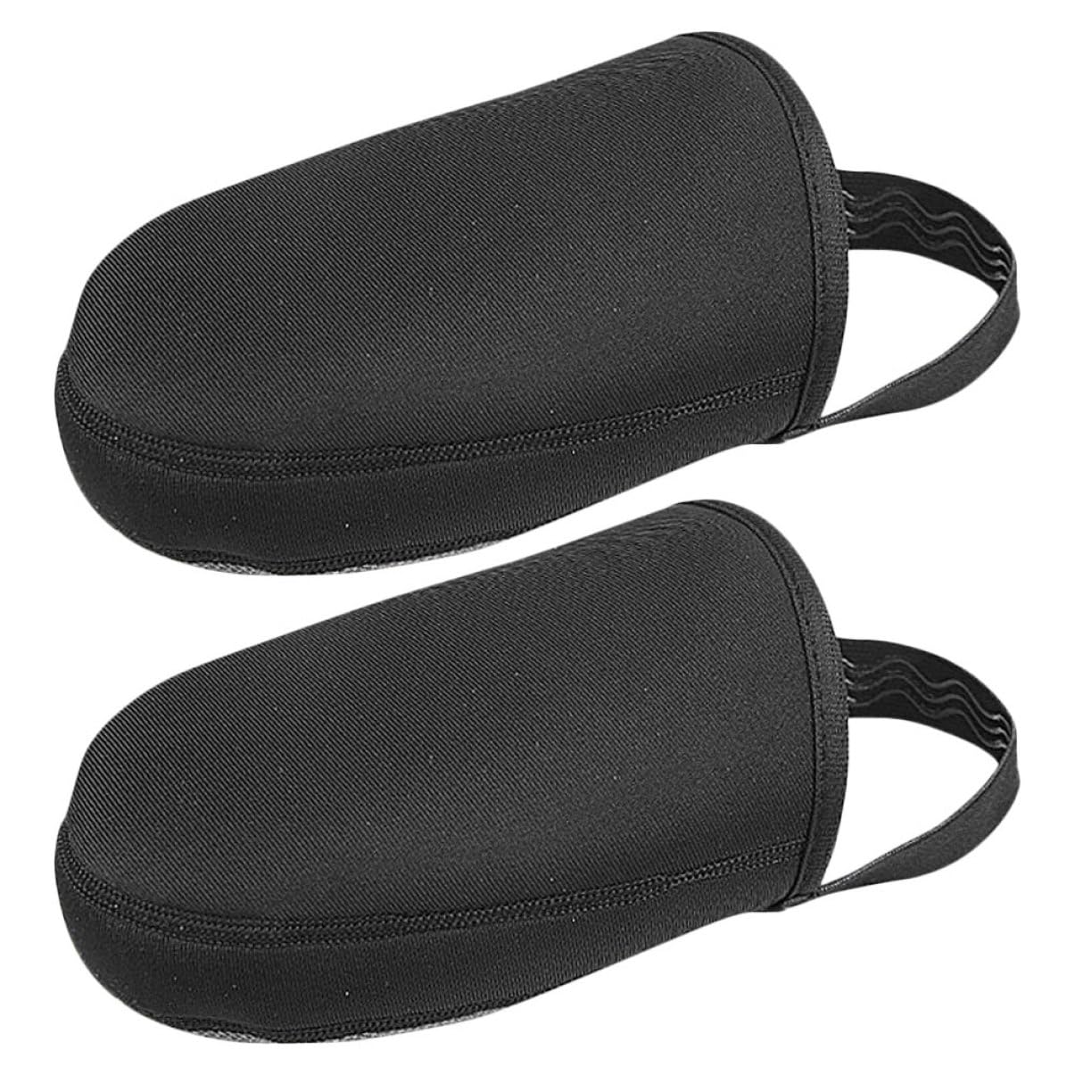 OATIPHO Motorcycle Shoe Covers Windproof Warm Half Shoe Protectors for Cycling Road Mountain Black