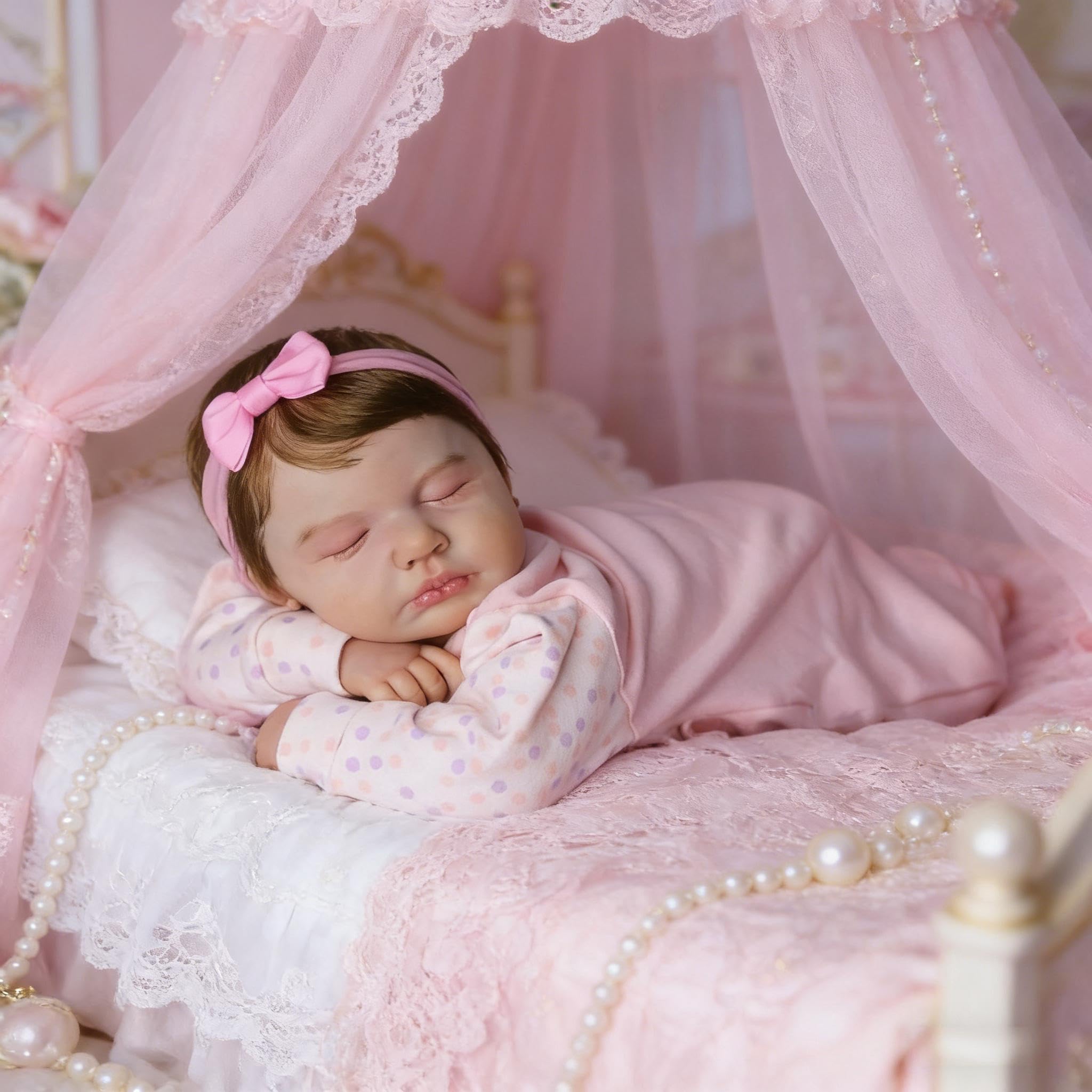 Real Life Reborn Baby Dolls silikonowe pełne ciało winyl 50 cm realistyczna lalka śpiąca dziewczyna realistyczna lalka noworodka, która wygląda prawdziwie Reborn lalki dla dzieci