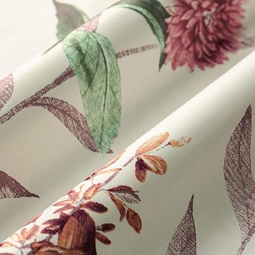 Miniatura 8 de Leeva 2 paneles de cortinas de oscurecimiento de habitación para puerta corredera, elegantes y modernas cortinas opacas con aislamiento térmico para