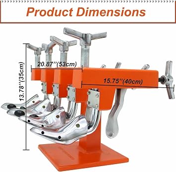 Shoe Stretcher Machine, Adjustable Width and Length, Professional Aluminum Expansion Device for Comfort and Fit