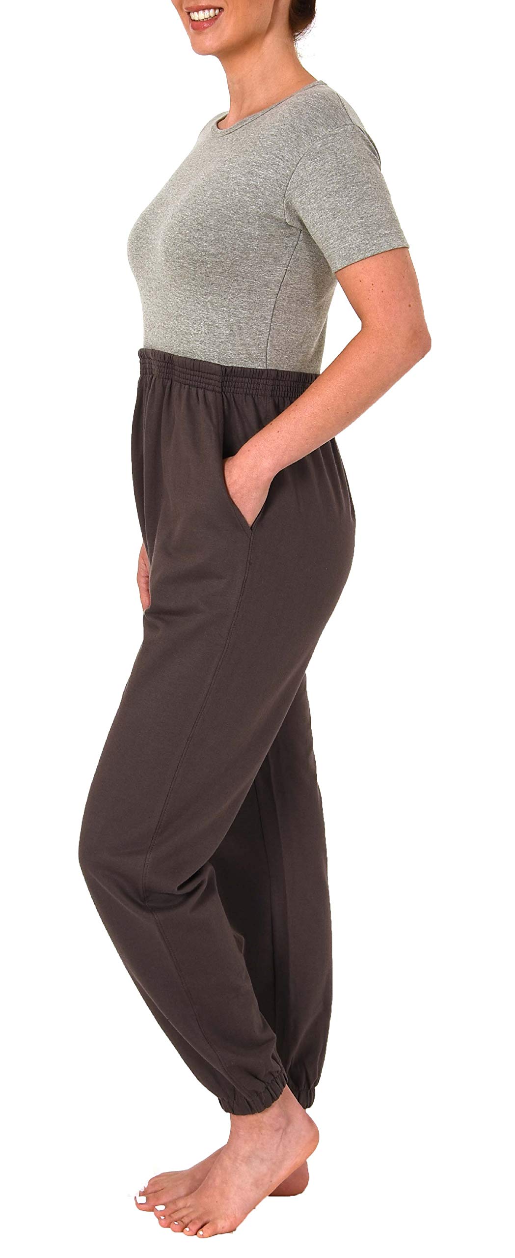 Normann Care Mono de cuidado con cremallera trasera, manga corta con pierna larga, unisex, gris, XL