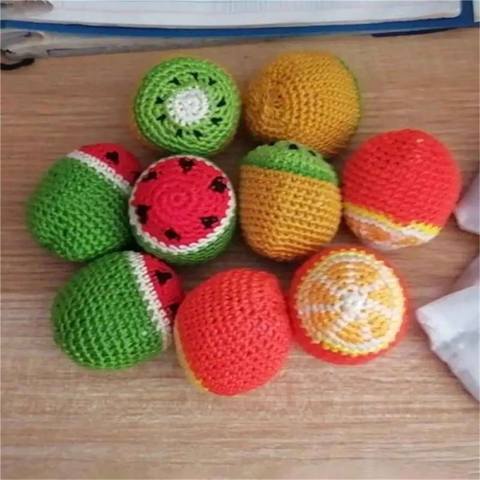 Handgemachte Footbags Soft Handmade Sacks for Footbag Juggling Balls Outdoor Toy Safe and Durable for Camping(5pcs)