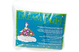 Quilter's Dream Puff Batting: The Ultimate in High Loft Warmth and Comfort