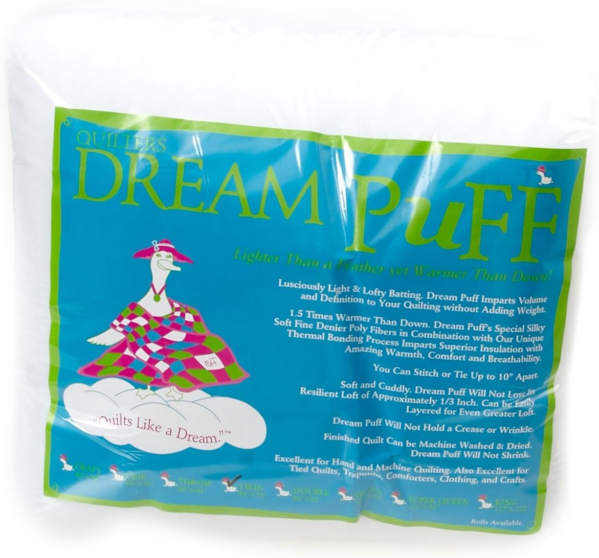 Quilter's Dream Puff Batting (93in x 72in) Twin