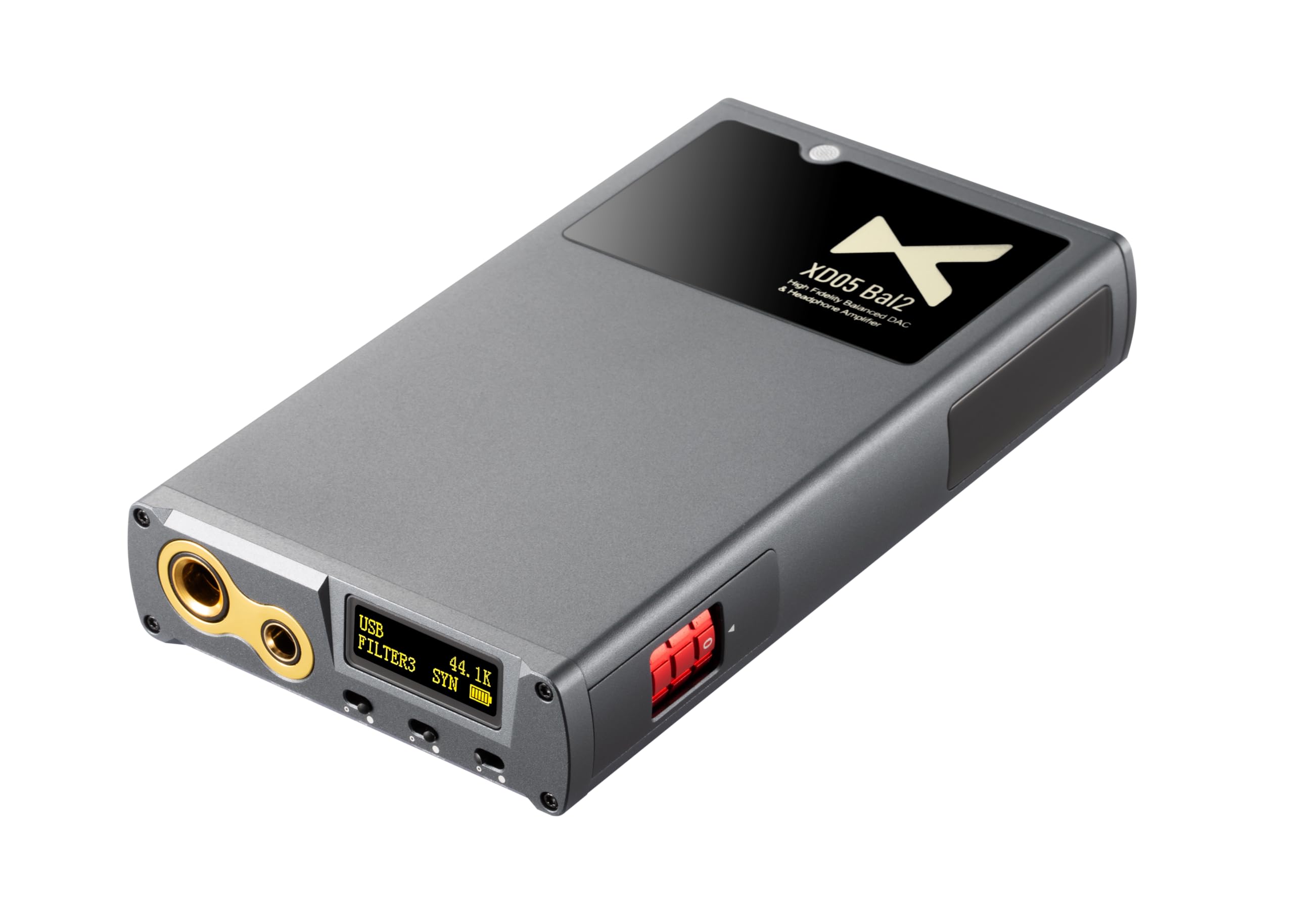 xDuoo XD05 Bal2 Portable HiFi Balanced DAC Headphone Amplifier -6.35/4.4 1500mW Output USB/Opt/Coax/AES/BT Input