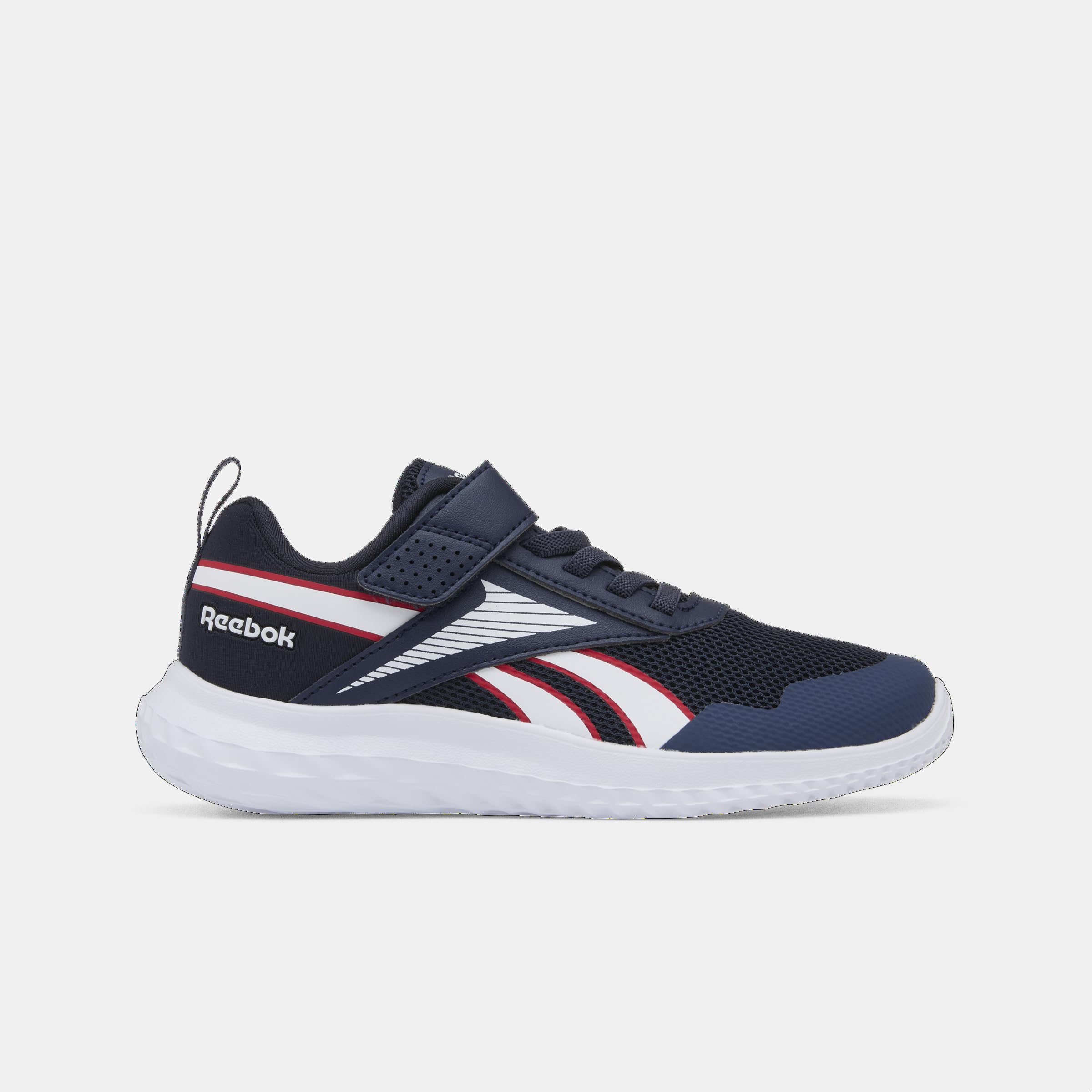 Reebok Rush Runner 5 Elastic Lace & Top Strap Trainers, Vectornavy/White/Vectorred, 28 EU, Vectornavy White vectorred, 10 UK