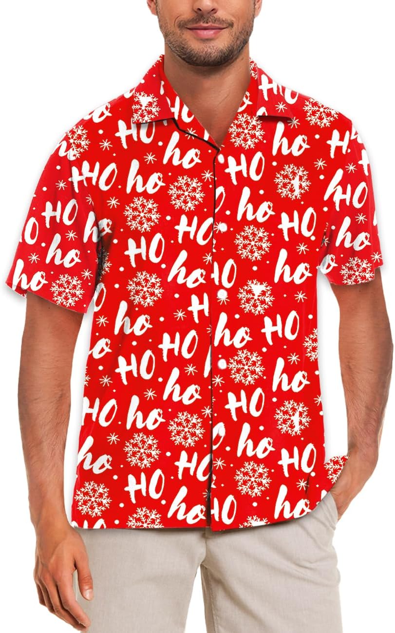 AOBUTEMens 4th of July Shirt Patriotic Flag Hawaiian Tropical Beach Holiday Tops
