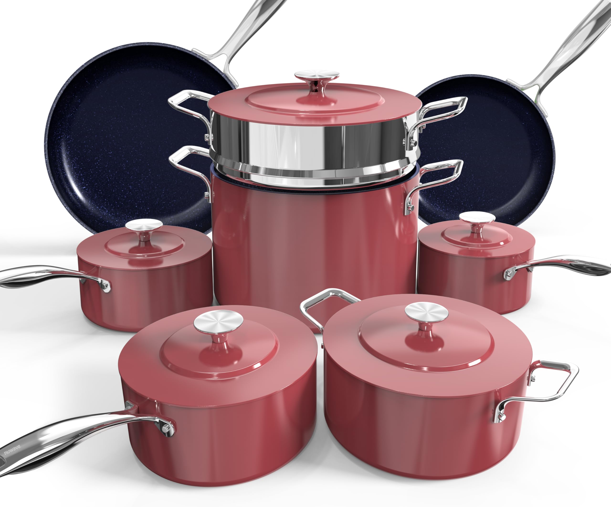 Nuwave Lux 13pc Forged Lightweight Cookware Set