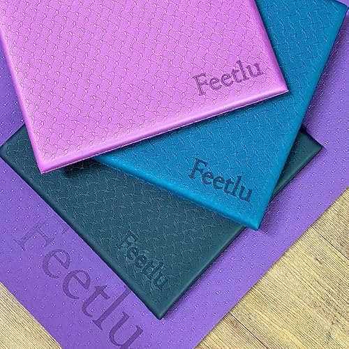 Miniatura 6 de Rodillera plegable para yoga, 12 pulgada de grosor, 24 x 12 pulgadas, elimina el dolor durante el entrenamiento de yoga o ejercicio, acolchado extra