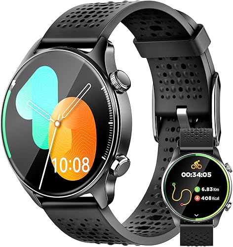 Reloj inteligente con GPS para hombres, AMOLED de 1.43 pulgadas, reloj deportivo al aire libre con GPS integrado, monitor de frecuencia