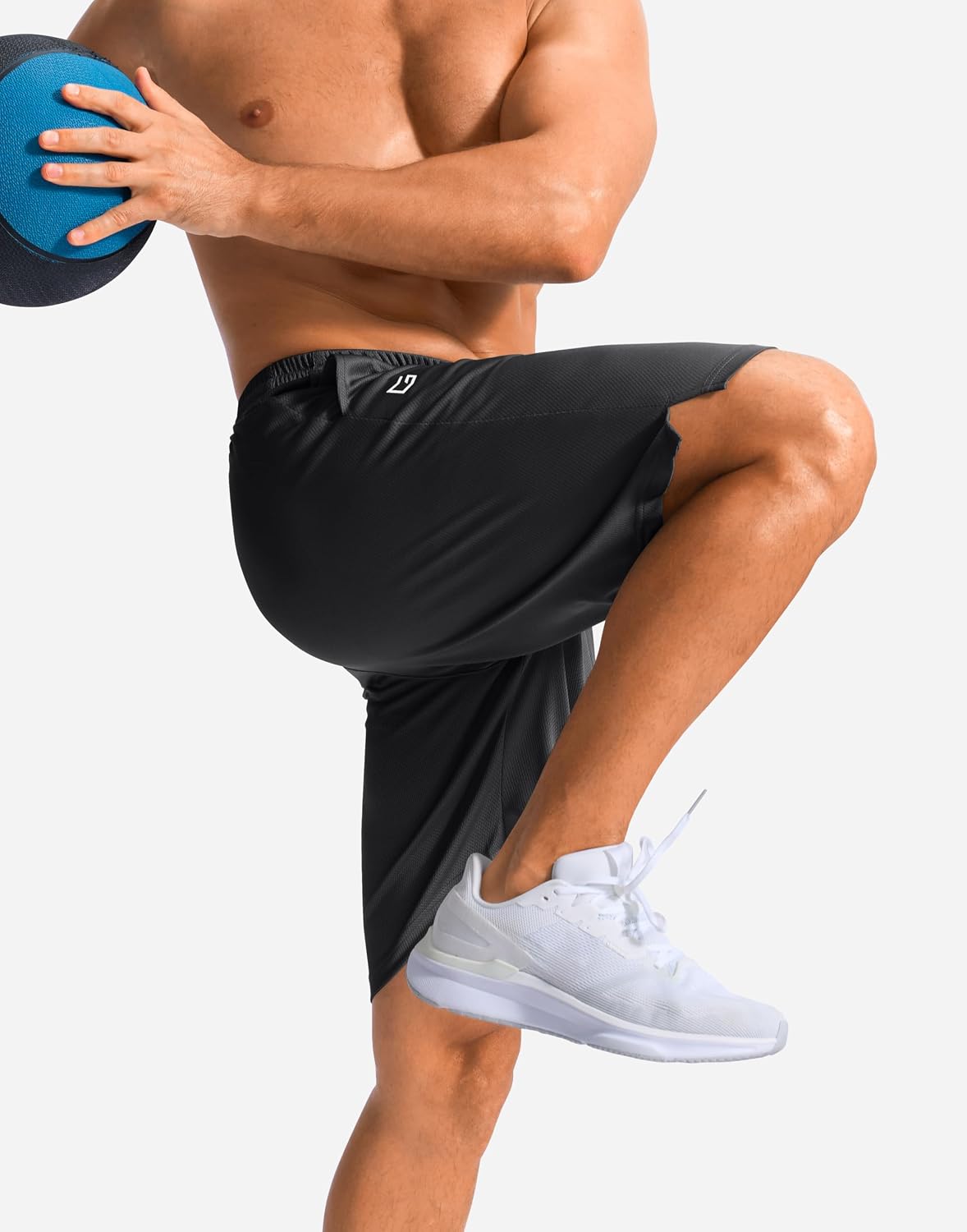  Men's Athletic Shorts with Pockets 9" / 11" Lon Basketball Shorts Lihtweiht Quick Dry ym Workout Shorts for Men thumbnail