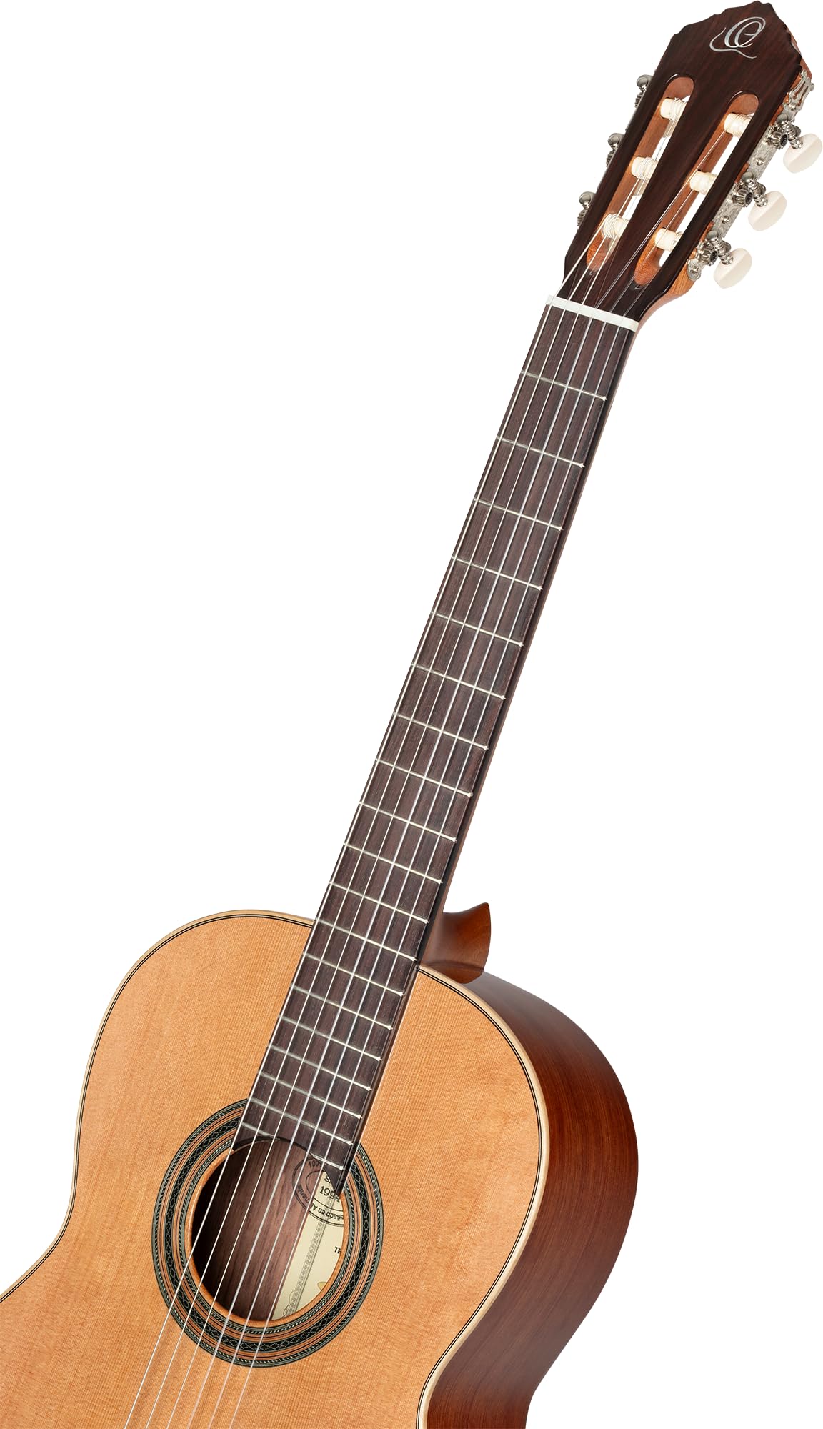 Ortega Traditional Series - Chitarra con corde in nylon, realizzata a mano in Spagna, con custodia professionale (R18G)