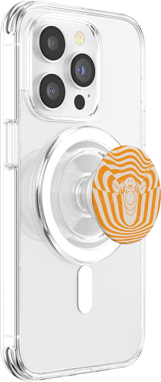 Disney Winnie the Pooh Head Tigger Trip PopSockets MagSafe PopGrip for iPhone