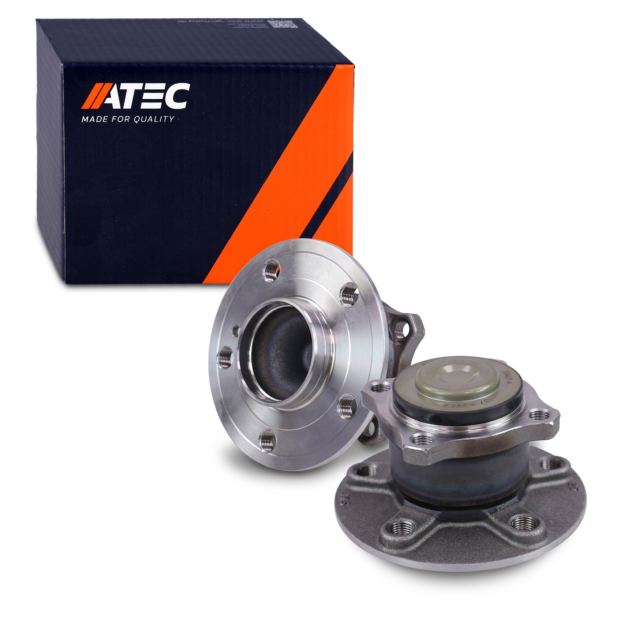 ATEC Germany 2x roulements de roue arrière avec capteur ABS Jeu de