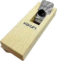 Vista 1 de KAKURI KANNA - Plano de chaflán para madera de 30, 45, 60 grados de ángulo ajustable, herramienta japonesa de chaflán para carpintería, hoja