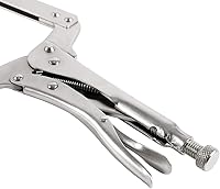 Vista 4 de HOZEON 3 alicates de soldadura con abrazadera C de 18 pulgadas con almohadillas giratorias, alicates de bloqueo resistentes, juego de abrazaderas