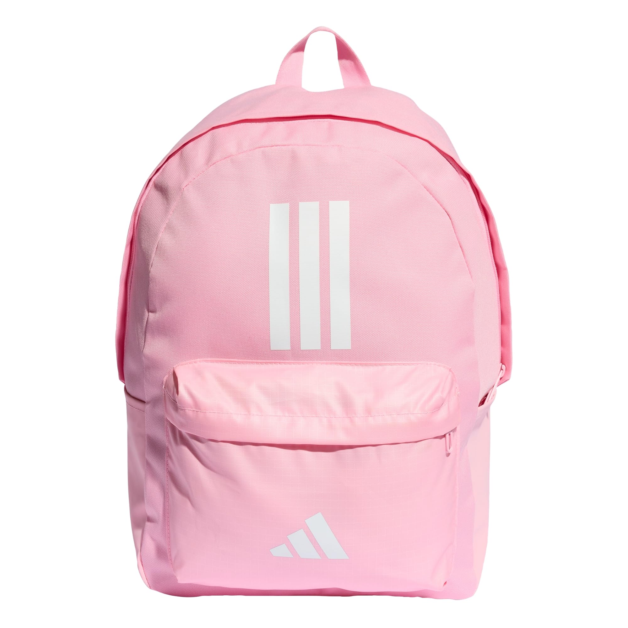 adidas Unisex Classic Three Stripes Back To School Backpack, True Pink/White, One Size