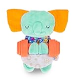 BEBE FUERTE Move & Groove Crinklie Elephant by Robin Arzon - Baby Crinkle Toys - Sensory Toys for Fine Motor Skills - Baby and Toddler Gifts for Ages 0 Months and Up