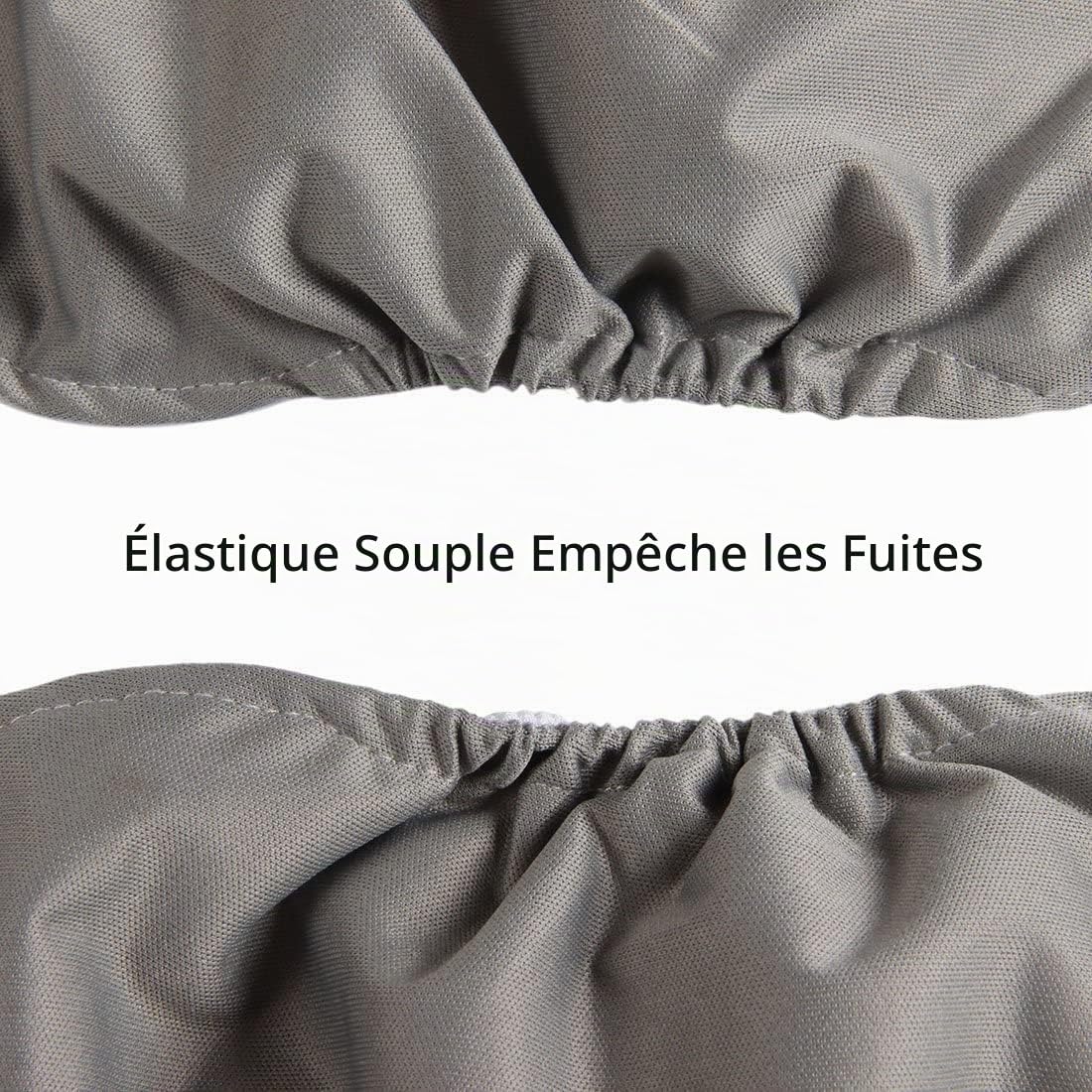 LeerKing Couches pour Chiens Male Lavable Lot de 3 Bandeau Ventrale Réutilisables Très Absorbantes pour Chiens Anti-Pipi Incontinent de Petite Moyenne et Grande Taille L