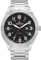 Relógio Technos Masculino Militar Prata - 2115NAO/1P