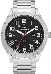 Relógio Technos Masculino Militar Prata - 2115NAO/1P