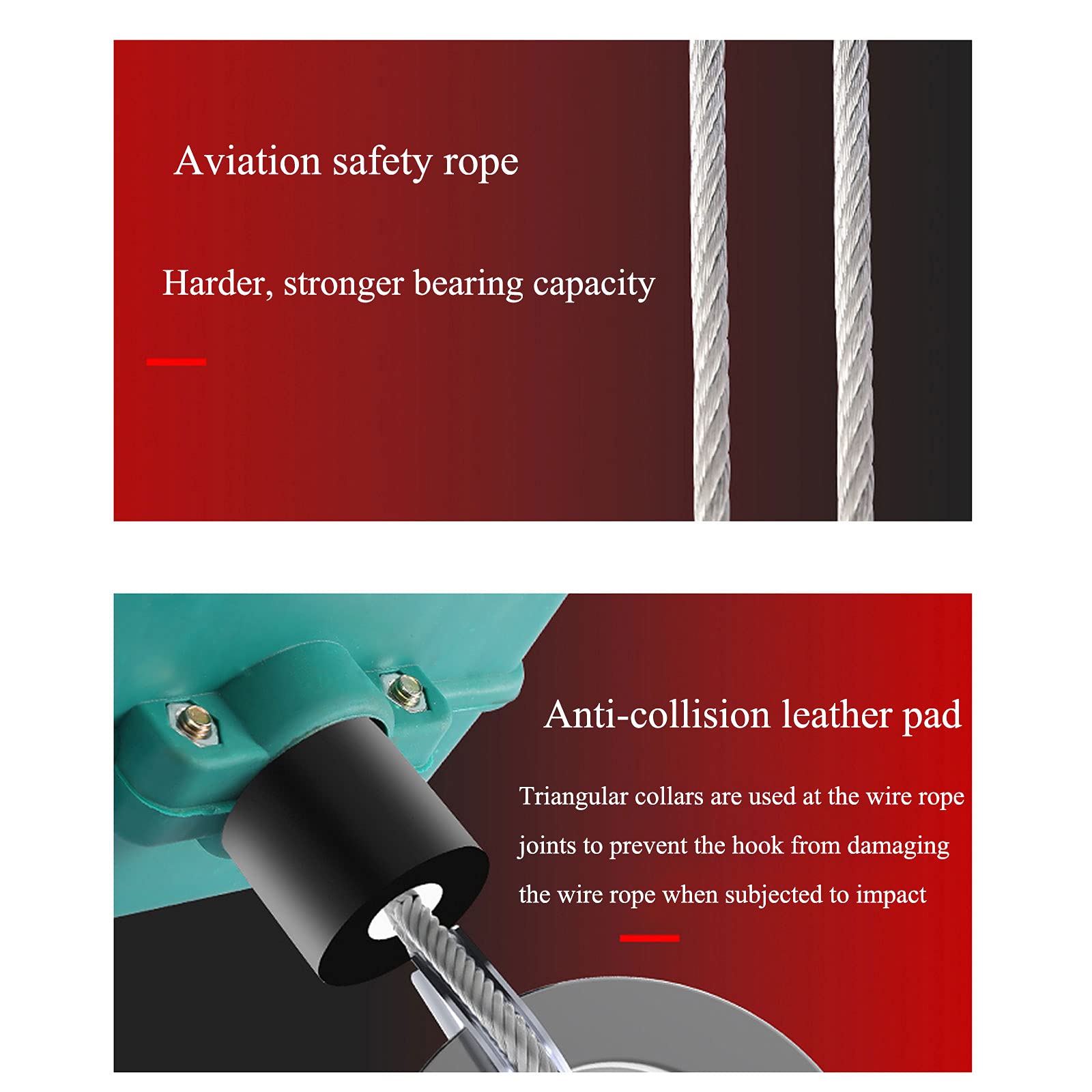 Antichute à Rappel Automatique Rétractable Sangle Lifeline avec Crochet Autobloquant, Harnais Securite Anti-Chute Rétractable pour Toiture Travaux Aériens de Protection Individuelle, Charge: 150kg