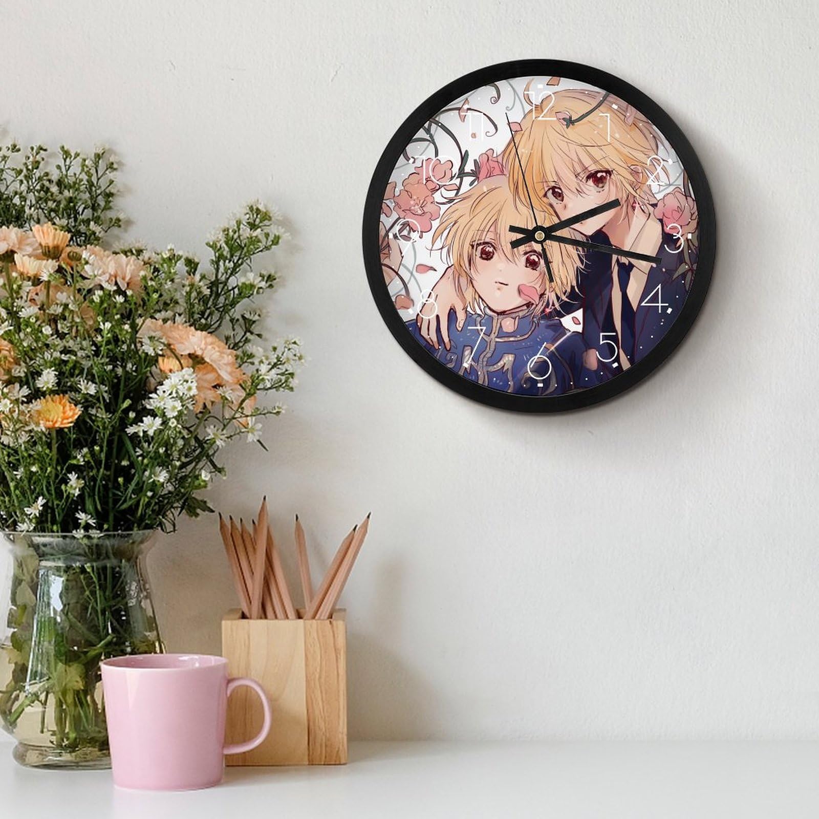 Amazon.co.jp: 掛け時計 ハンターハンター 時計 置き時計 壁掛け時計