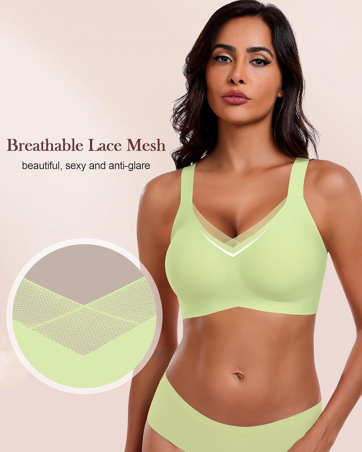 Discover Comfort: The Ultimate Review of HORISUN Seamless Mesh Lace Wireless Bras