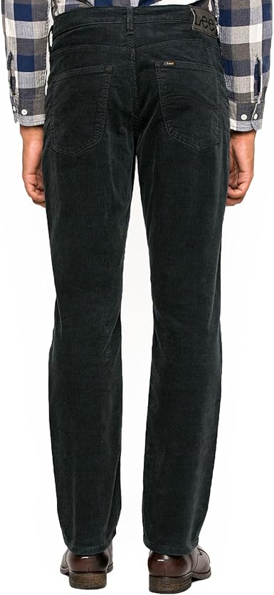 Lee Pantalone Velluto Brooklin Straight Classic (30/34, Black) : Amazon.it:  Abbigliamento