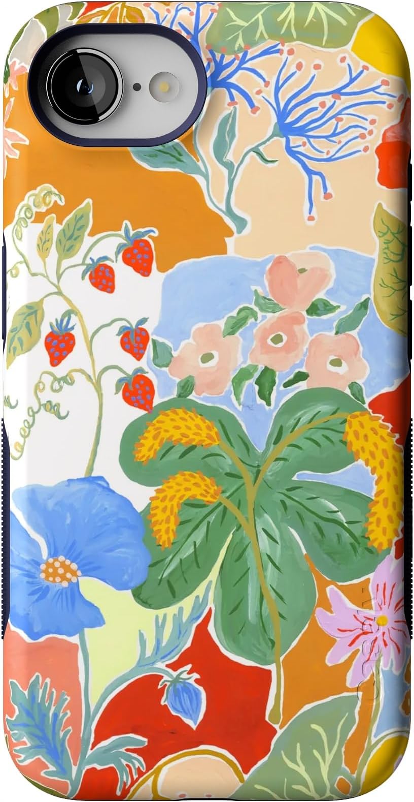 Casely iPhone 16e Case | Botanical Blooms | Floral Patchwork | Compatible with MagSafe | Bold Protective Design