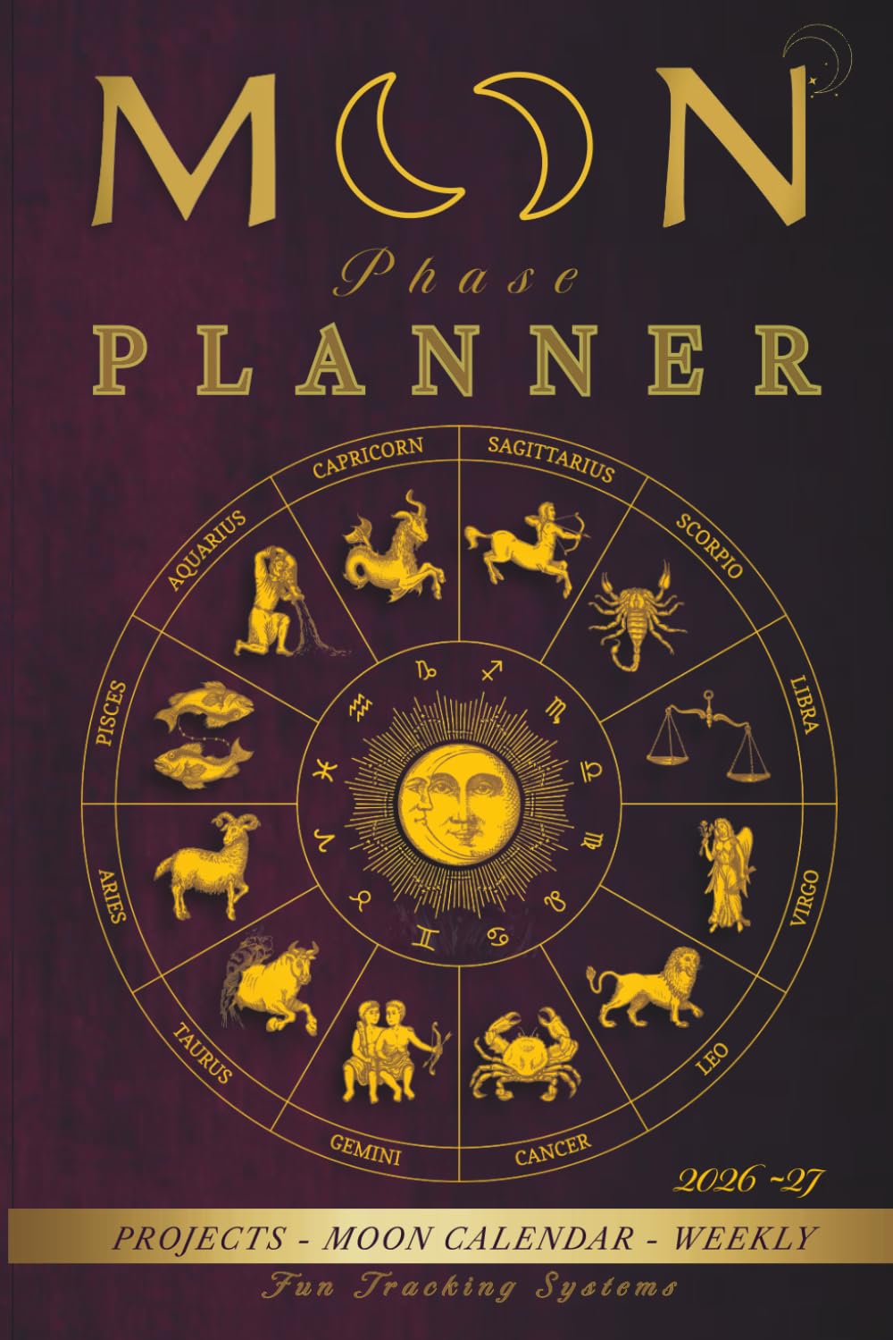 Moon Planner: Projects - Monthly - Weekly
