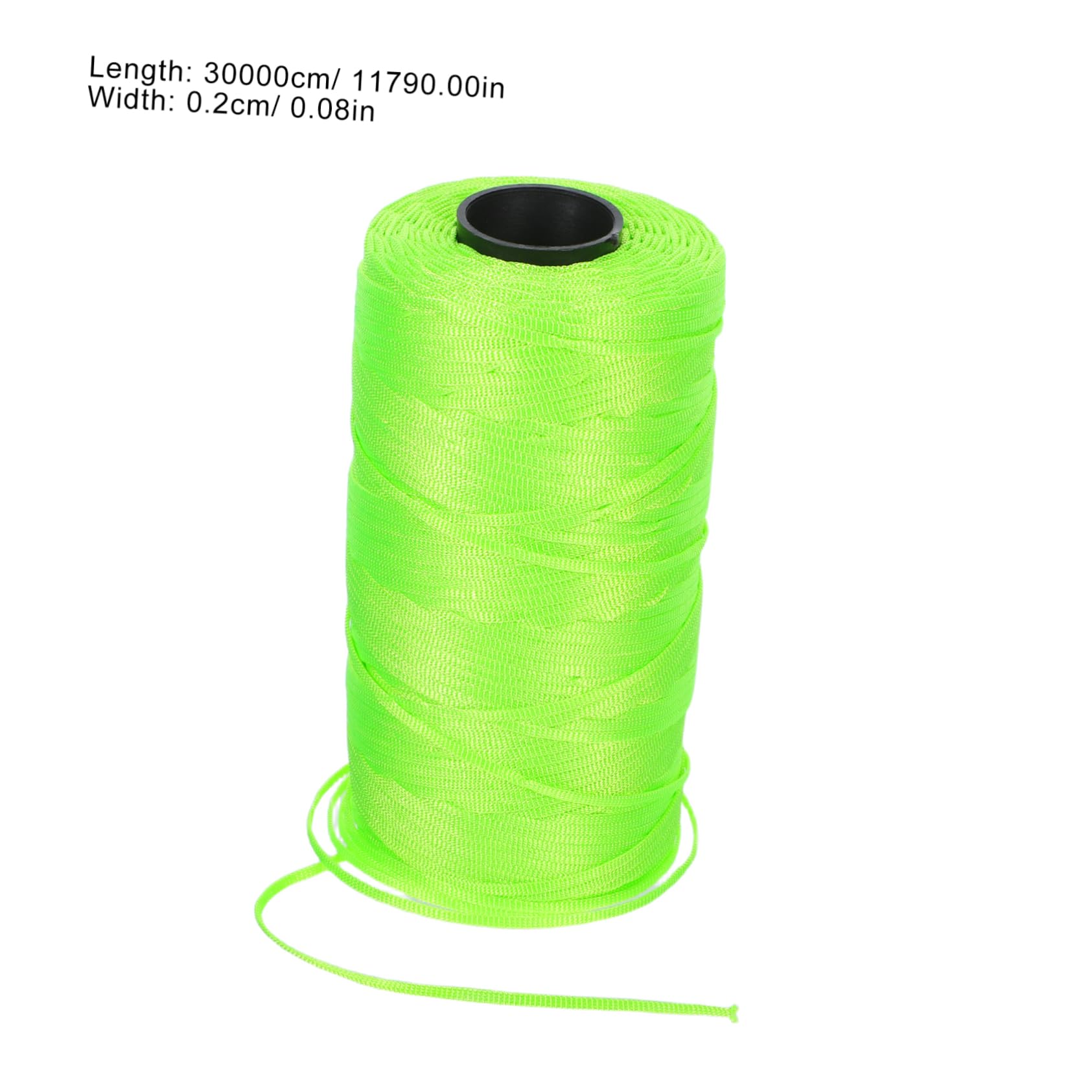 Mipcase 1 Roll Braided Mason Line Heavy Duty Green Twine String for Landscaping Property Marking and DIY Projects High Tensile Strength Weather Resistant Sturdy and Reliable