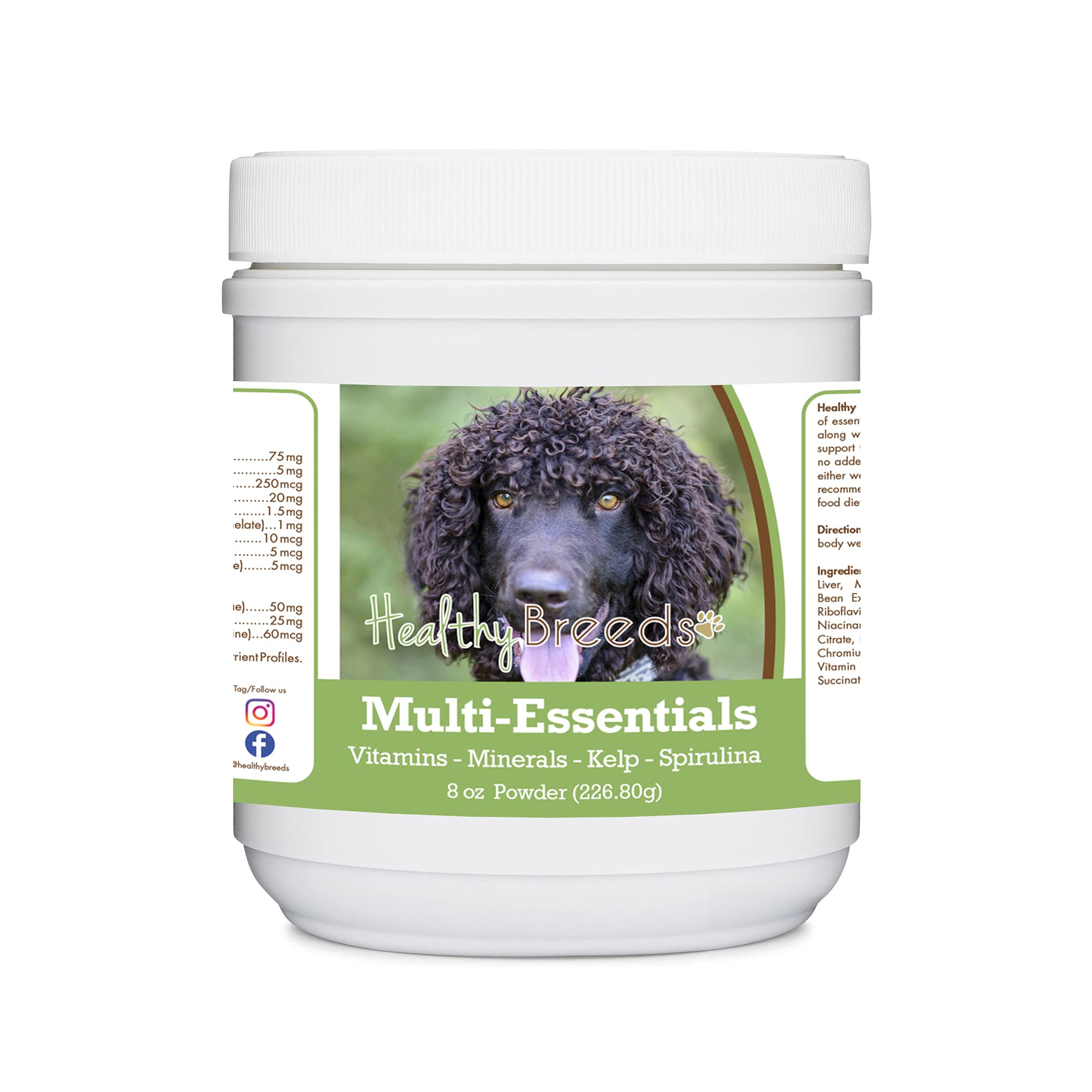 Healthy Breeds Irish Water Spaniel Multi-Essentials Powder for Dogs 8 oz