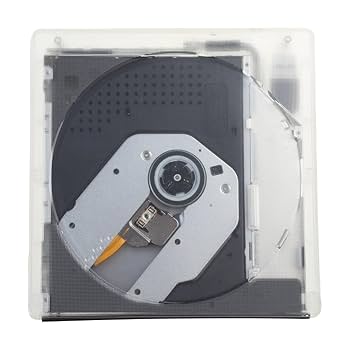 Amazon.co.jp: 透明外部 ODD HDD DVD CD プレーヤー光学ドライブ