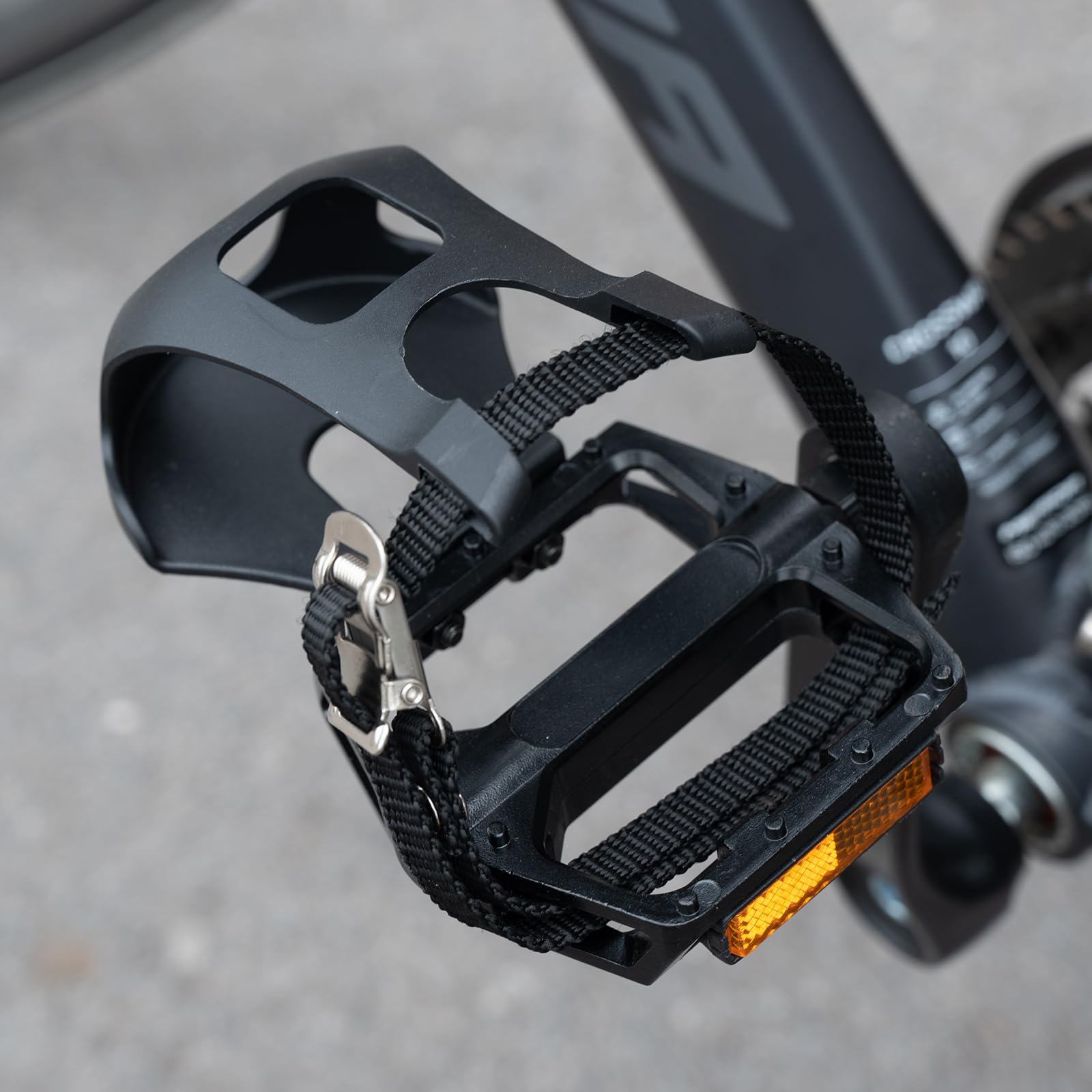 Amazon.com : 1 Pair Bike Pedals with Toe Cages for Peloton, Spin